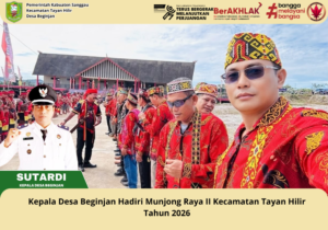 Kepala Desa Beginjan Hadiri Munjong Raya II Kecamatan Tayan Hilir Tahun 2026
