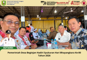 Pemerintah Desa Beginjan Hadiri Syukuran Hari Bhayangkara Ke-80 Tahun 2026